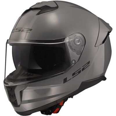 LS2 FF808 Stream II Dual Visor Full Face Motorcycle Helmet NARDO GREY-06 (L) 59-60cm LS2 FF808 Stream II Dual Visor Full Face Motorcycle Helmet NARDO GREY-06 (L) 59-60cm