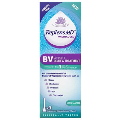 Replens MD - BV Relief & Treatment - Pre-filled Applicators - Medicine Replens MD - BV Relief & Treatment - Pre-filled Applicators - Medicine