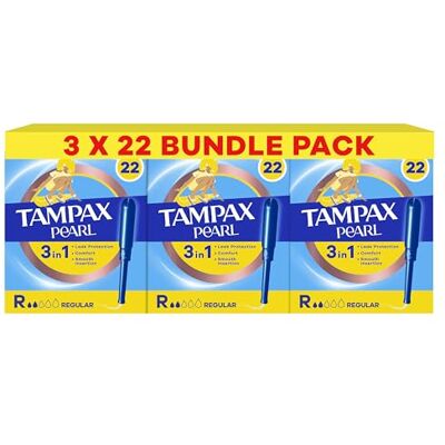 Tampax Pearl Regular 3x22 Tampax Pearl Regular 3x22