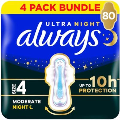 Always - Ultra Night Size 4 - Wings - Sanitary pad Always - Ultra Night Size 4 - Wings - Sanitary pad