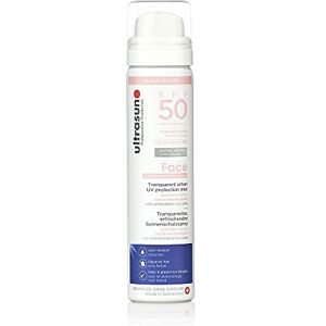 ultrasun Ultrasun 50spf UV Face & Scalp Mist, Clear, 75ml