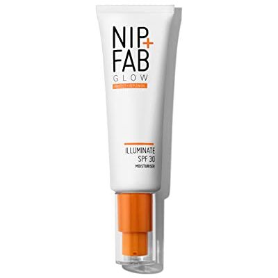 Nip+Fab SPF 30 Moisturiser Glow Illuminate 50 ml Tailored to Dull Skin Maximum Face Hydration and Protection UVA + UVB Protection SPF Face Skin Sunscreen Nip+Fab SPF 30 Moisturiser Glow Illuminate 50 ml Tailored to Dull Skin Maximum Face Hydration and Protection UVA + UVB Protection SPF Face Skin Sunscreen