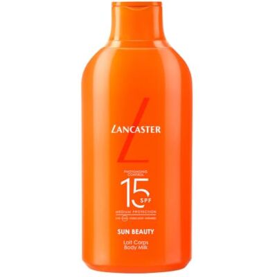 Lancaster Sun Beauty Body Milk SPF15 Lightweight Texture & Non-Greasy, Water Resistant Formula, Suitable for All Skin Types Lancaster Sun Beauty Body Milk SPF15 Lightweight Texture & Non-Greasy, Water Resistant Formula, Suitable for All Skin Types