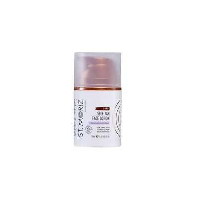 ST. MORIZ St Moriz Advanced Dark Colour Correcting Self Tan Face Lotion With Hyaluronic Acid & Vitamin B5 Purple Colour Correcting Undertones Neutralise Yellow Tones Wear Alone & Under Makeup 50ml ST. MORIZ St Moriz Advanced Dark Colour Correcting Self Tan Face Lotion With Hyaluronic Acid & Vitamin B5 Purple Colour Correcting Undertones Neutralise Yellow Tones Wear Alone & Under Makeup 50ml