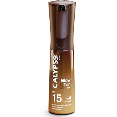 Calypso Glow and Tan Mist SPF 15 - Bronzing Oil Water Res Calypso Glow and Tan Mist SPF 15 - Bronzing Oil Water Res