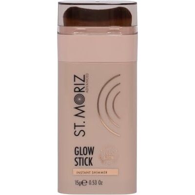 ST. MORIZ St Moriz Advanced Glow Stick Instant Radiant Shimmer Body Highlighter for Face & Body Hydrating Illuminating Glow Balm, 15g ST. MORIZ St Moriz Advanced Glow Stick Instant Radiant Shimmer Body Highlighter for Face & Body Hydrating Illuminating Glow Balm, 15g