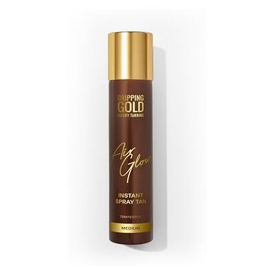 Dripping Gold Air Glow Instant Spray Tan, Luxury Self Tanning, 75ml Medium Dripping Gold Air Glow Instant Spray Tan, Luxury Self Tanning, 75ml Medium