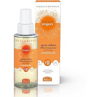 Helan Vogliadisole Respect Spray Solare Trasparente 150 mL… Helan Vogliadisole Respect Spray Solare Trasparente 150 mL…
