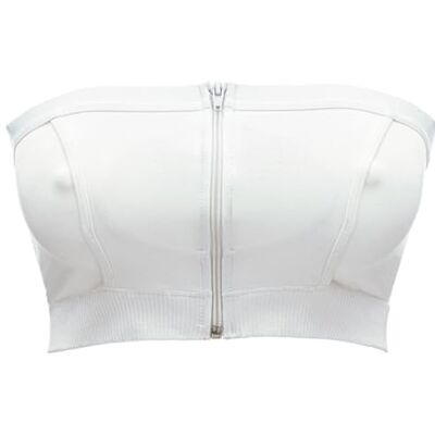 Medela Hands Free Pumping Bustier, Easy Expressing Pumping Bra with Adaptive Stretch and Easy Milk Flow White Medela Hands Free Pumping Bustier, Easy Expressing Pumping Bra with Adaptive Stretch and Easy Milk Flow White
