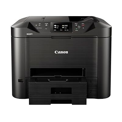Canon MAXIFY MB5450 All-In-One Inkjet Colour Printer A4 Print, Copy, Scan, Fax 500 sheet capacity, Wi-Fi, Ethernet, Cloud Link ADF, Double Sided Scanning Small Office Printer Canon MAXIFY MB5450 All-In-One Inkjet Colour Printer A4 Print, Copy, Scan, Fax 500 sheet capacity, Wi-Fi, Ethernet, Cloud Link ADF, Double Sided Scanning Small Office Printer