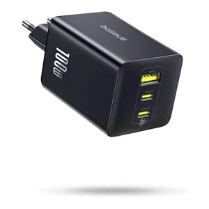 Baseus Enerfill 100W USB C Charger, 3 Port USB C Power Supply, PD Charger with PPS, GaN Fast Charger Compatible with MacBook Pro/Air, iPad Pro, Steam Deck, iPhone 16 Pro, Galaxy S25 Baseus Enerfill 100W USB C Charger, 3 Port USB C Power Supply, PD Charger with PPS, GaN Fast Charger Compatible with MacBook Pro/Air, iPad Pro, Steam Deck, iPhone 16 Pro, Galaxy S25