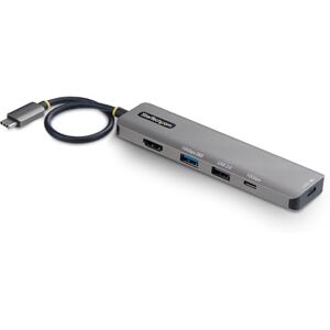 StarTech 5-in-1 USB C Hub, USB-C to HDMI Multiport Adapter with 140W Power Delivery Charging, 4K 60Hz HDMI, 10Gbps Hub, Mini Dock for MacBook, Dell, Thinkpad, HP StarTech 5-in-1 USB C Hub, USB-C to HDMI Multiport Adapter with 140W Power Delivery Charging, 4K 60Hz HDMI, 10Gbps Hub, Mini Dock for MacBook, Dell, Thinkpad, HP