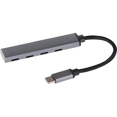 Maplin USB-C Charging & Connectivity Hub Adapter with 4 USB-C Ports, Compatible with MacBook Air, MacBook Pro, Dell XPS, Lenovo ThinkPad & More Maplin USB-C Charging & Connectivity Hub Adapter with 4 USB-C Ports, Compatible with MacBook Air, MacBook Pro, Dell XPS, Lenovo ThinkPad & More