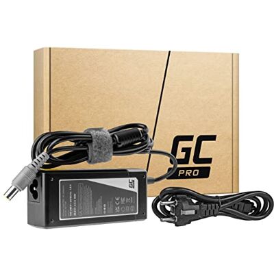 Green Cell GC PRO Power Supply for Lenovo ThinkPad T410 T420 T510 T520 T530 T60 T61 R60 R61 W510 W520 X201 X220 Laptop Charger with Power Cable A 90 W) Green Cell GC PRO Power Supply for Lenovo ThinkPad T410 T420 T510 T520 T530 T60 T61 R60 R61 W510 W520 X201 X220 Laptop Charger with Power Cable A 90 W)