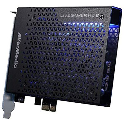 AVerMedia Live Gamer HD 2 PCIe Internal Game Capture Card, HDMI and 3.5 mm, PassThrough, Ultra Low Latency,1080p60 Uncompressed Streaming Technology for PS4, Xbox, Switch Live Gamer (GC570) AVerMedia Live Gamer HD 2 PCIe Internal Game Capture Card, HDMI and 3.5 mm, PassThrough, Ultra Low Latency,1080p60 Uncompressed Streaming Technology for PS4, Xbox, Switch Live Gamer (GC570)