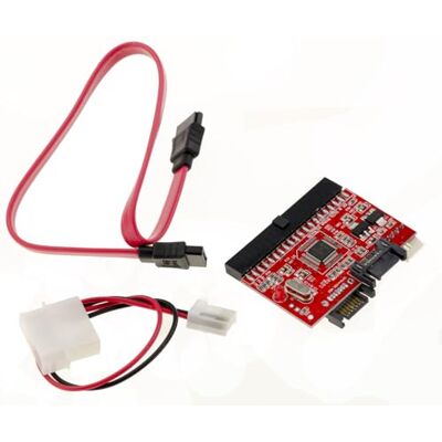 KALEA-INFORMATIQUE Reversible SATA IDE adapter for hard drives and drives, bi-directional, two-way conversion from standard to standard. KALEA-INFORMATIQUE Reversible SATA IDE adapter for hard drives and drives, bi-directional, two-way conversion from standard to standard.