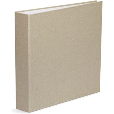 Mareli Photo Album 32X31 Ring Linen Cover, 40 White Perforated Sheets,A8706-R6 Mareli Photo Album 32X31 Ring Linen Cover, 40 White Perforated Sheets,A8706-R6