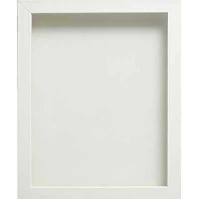 Frame Company Connolly Range White Wooden Picture Photo Frame, 24x18 inch *Choice of Sizes* Fitted with Perspex Frame Company Connolly Range White Wooden Picture Photo Frame, 24x18 inch *Choice of Sizes* Fitted with Perspex