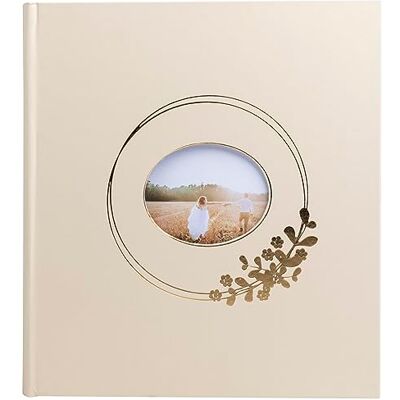 Exacompta Ringflower - Latte Photo Album - Large 60 Pages - France Exacompta Ringflower - Latte Photo Album - Large 60 Pages - France