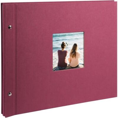 Goldbuch Trend Photo Album 25 x 25 cm, 60 Pages with Pergamine, fuchsia, 39x31 cm Goldbuch Trend Photo Album 25 x 25 cm, 60 Pages with Pergamine, fuchsia, 39x31 cm