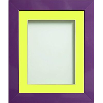 Frame Company Candy Range Purple Picture Photo Frames with Lemon Bon Bon Mount *Choice of Colours* Frame Company Candy Range Purple Picture Photo Frames with Lemon Bon Bon Mount *Choice of Colours*
