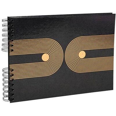 Exacompta Spiral Photo Album - 50 Pages - Black - 32x22 cm Exacompta Spiral Photo Album - 50 Pages - Black - 32x22 cm