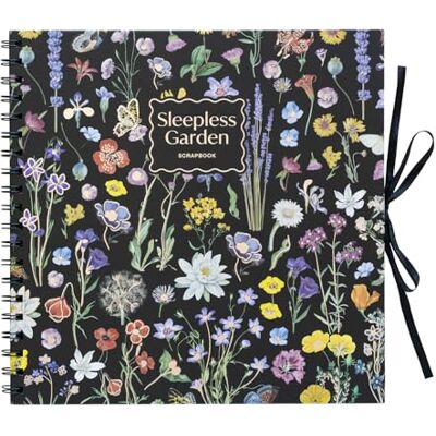 Grupo Erik Photo Album Scrapbook Sleepless Garden 10.2 x 10.2 in 26 x 26 cm, 40 Pages, Hardcover Scrap Book, Memory Book Journal Flowers Gifts for Travellers Grupo Erik Photo Album Scrapbook Sleepless Garden 10.2 x 10.2 in 26 x 26 cm, 40 Pages, Hardcover Scrap Book, Memory Book Journal Flowers Gifts for Travellers