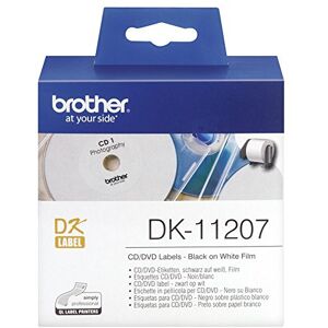 Brother - DK-11207 - 58x58mm - White - label Brother - DK-11207 - 58x58mm - White - label