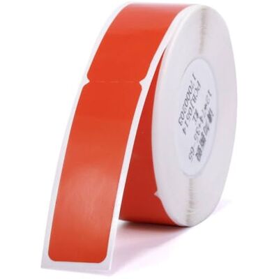 NIIMBOT Label Maker Tape for D11/D110/D101/H1S, Cable Label Sticker, Waterproof Tear Proof Thermal Paper 0.5"x4.3" (12.5x74mm),65 Per Roll(Red) NIIMBOT Label Maker Tape for D11/D110/D101/H1S, Cable Label Sticker, Waterproof Tear Proof Thermal Paper 0.5"x4.3" (12.5x74mm),65 Per Roll(Red)