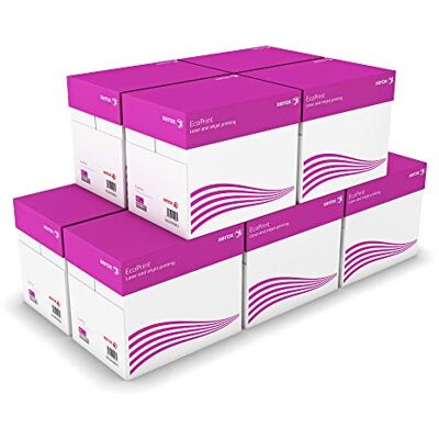 Xerox EcoPrint Multifunction Paper 75 g/m2 A4 50 Reams of 500 Sheets 25,000 Sheets Pack of 10 White Xerox EcoPrint Multifunction Paper 75 g/m2 A4 50 Reams of 500 Sheets 25,000 Sheets Pack of 10 White