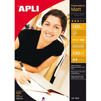 APLI agipa 12626 Photo Paper DIN A4 120 g/m² Matt APLI agipa 12626 Photo Paper DIN A4 120 g/m² Matt