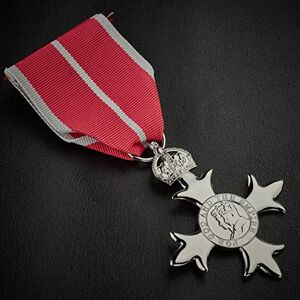 The Commemorative Coin Company Full Size Replica Member of the Order of the British Empire MBE Medal. Military Ribbon/Division/Honour The Commemorative Coin Company Full Size Replica Member of the Order of the British Empire MBE Medal. Military Ribbon/Division/Honour