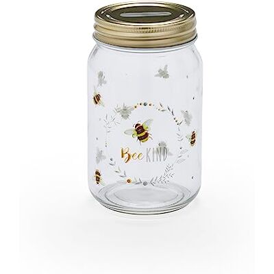 Cooksmart Bumble Bees Ceramic Money Box British Designed, Coin Savings, Cash Storage, Durable Ceramic, Slot Opening, Home Décor, Gift Idea, Everyday Use Cooksmart Bumble Bees Ceramic Money Box British Designed, Coin Savings, Cash Storage, Durable Ceramic, Slot Opening, Home Décor, Gift Idea, Everyday Use