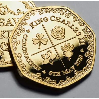 The Commemorative Coin Company KING CHARLES III 24ct Gold Coronation Commemorative. 6th May 2023. His Majesty. Royal Family, Crown, Prince/William/Harry, Monarch The Commemorative Coin Company KING CHARLES III 24ct Gold Coronation Commemorative. 6th May 2023. His Majesty. Royal Family, Crown, Prince/William/Harry, Monarch