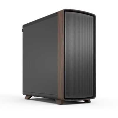 Fractal Design Summit Black Solid Gaming PC Case Includes three Momentum fans, curved wood detailing, and a perforated mesh front for excellent airflow performance. Fractal Design Summit Black Solid Gaming PC Case Includes three Momentum fans, curved wood detailing, and a perforated mesh front for excellent airflow performance.