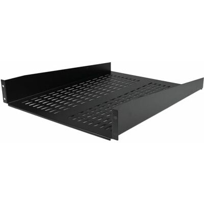 StarTech .com 2U Server Rack Shelf Universal Vented Rack Mount Cantilever Tray for 19" Network Equipment Rack & Cabinet Heavy Duty Steel Weight Capacity 50lb/23kg 22" Deep Shelf (CABSHELF22V) StarTech .com 2U Server Rack Shelf Universal Vented Rack Mount Cantilever Tray for 19" Network Equipment Rack & Cabinet Heavy Duty Steel Weight Capacity 50lb/23kg 22" Deep Shelf (CABSHELF22V)