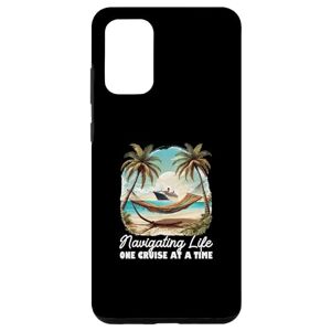 Cruise Vacation Shirts Family Trip Cruising Gifts Galaxy S20+ Navigating Life One Cruise At A Time Cruise Ship Vacation Case