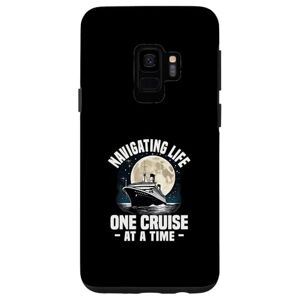 Cruise Vacation Shirts Family Trip Cruising Gifts Galaxy S9 Navigating Life One Cruise At A Time Cruise Ship Vacation Case