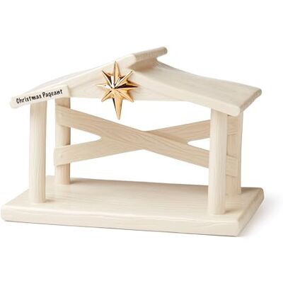 Lenox Peanuts The Christmas Pageant Creche with Star, Porcelain, Multicolor, 5.91 Lenox Peanuts The Christmas Pageant Creche with Star, Porcelain, Multicolor, 5.91