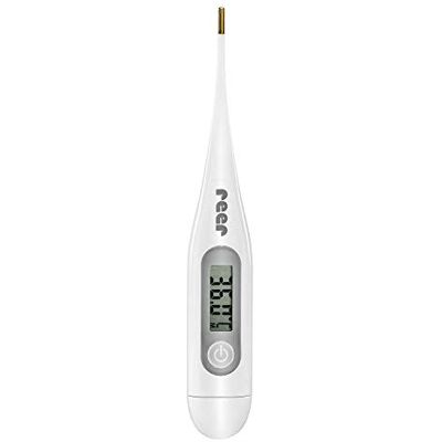 Reer ClassicTemp Digital Fever Thermometer 20 Seconds Measurement Time Gold Tip for the Whole Family Reer ClassicTemp Digital Fever Thermometer 20 Seconds Measurement Time Gold Tip for the Whole Family