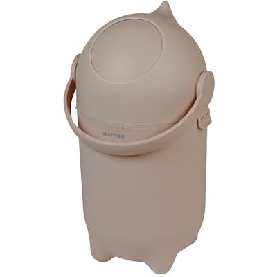 Nattou Taupe Dropy Diaper Bin - Diaper Bin Nattou Taupe Dropy Diaper Bin - Diaper Bin