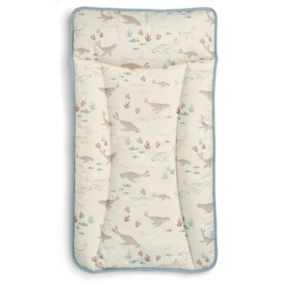 Mamas & Papas Essentials Baby Changing Mat, Easy Clean Design, Sea Friends Mamas & Papas Essentials Baby Changing Mat, Easy Clean Design, Sea Friends