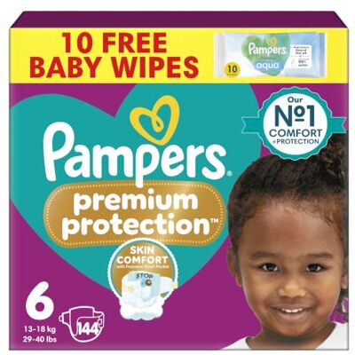 Pampers Premium Protection Nappies Size 6 Pampers Premium Protection Nappies Size 6