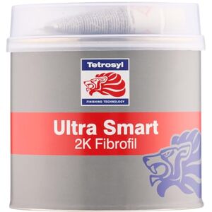 Tetrosyl Ultra Smart 2K Fibrofil 600g – Glass Fibre Reinforced Automotive Body Repair Filler, Bonds & Fills Metal Holes, Vibration Resistant, Easy Sand Polyester Repair Putty Tetrosyl Ultra Smart 2K Fibrofil 600g – Glass Fibre Reinforced Automotive Body Repair Filler, Bonds & Fills Metal Holes, Vibration Resistant, Easy Sand Polyester Repair Putty
