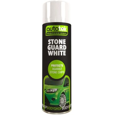 Autotek Professional Protects Against Stone Chips, Spray Paint, Stone Guard White, 500 ml Autotek Professional Protects Against Stone Chips, Spray Paint, Stone Guard White, 500 ml
