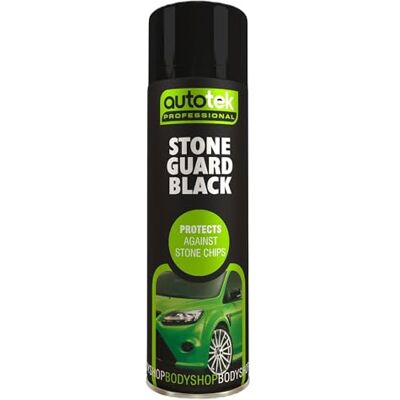 Autotek Professional Protects Against Stone Chips, Spray Paint, Stone Guard Black, 500 ml Autotek Professional Protects Against Stone Chips, Spray Paint, Stone Guard Black, 500 ml