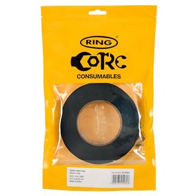 RING Adhesive Foam Tape, Green Backing (25 mm x 10M) Industrial Standard General Purpose Tape Suitable For Interior And Exterior Use, 25 mm x 10M Roll, Supplied in a Re-Sealable Pack RING Adhesive Foam Tape, Green Backing (25 mm x 10M) Industrial Standard General Purpose Tape Suitable For Interior And Exterior Use, 25 mm x 10M Roll, Supplied in a Re-Sealable Pack