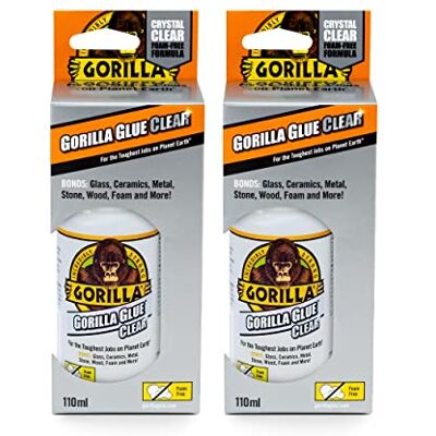 GORILLA 1244403 Glue Clear 110ml (2 Pack) GORILLA 1244403 Glue Clear 110ml (2 Pack)