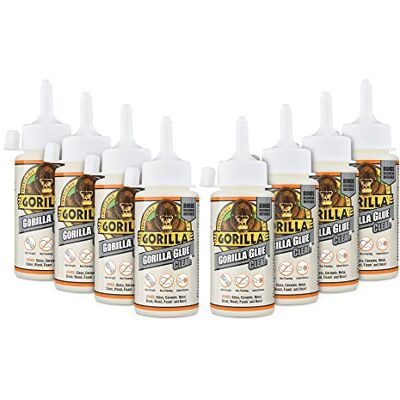 GORILLA Glue Clear 110ml (8 Pack) GORILLA Glue Clear 110ml (8 Pack)