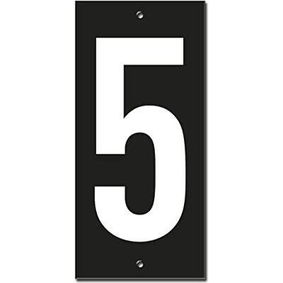 Thirard 00967175 Signal Plate 56 x 130 mm 5 Screw-On Wall Plate with Number 5 Accessories/Equipment Door Equipment Thirard 00967175 Signal Plate 56 x 130 mm 5 Screw-On Wall Plate with Number 5 Accessories/Equipment Door Equipment